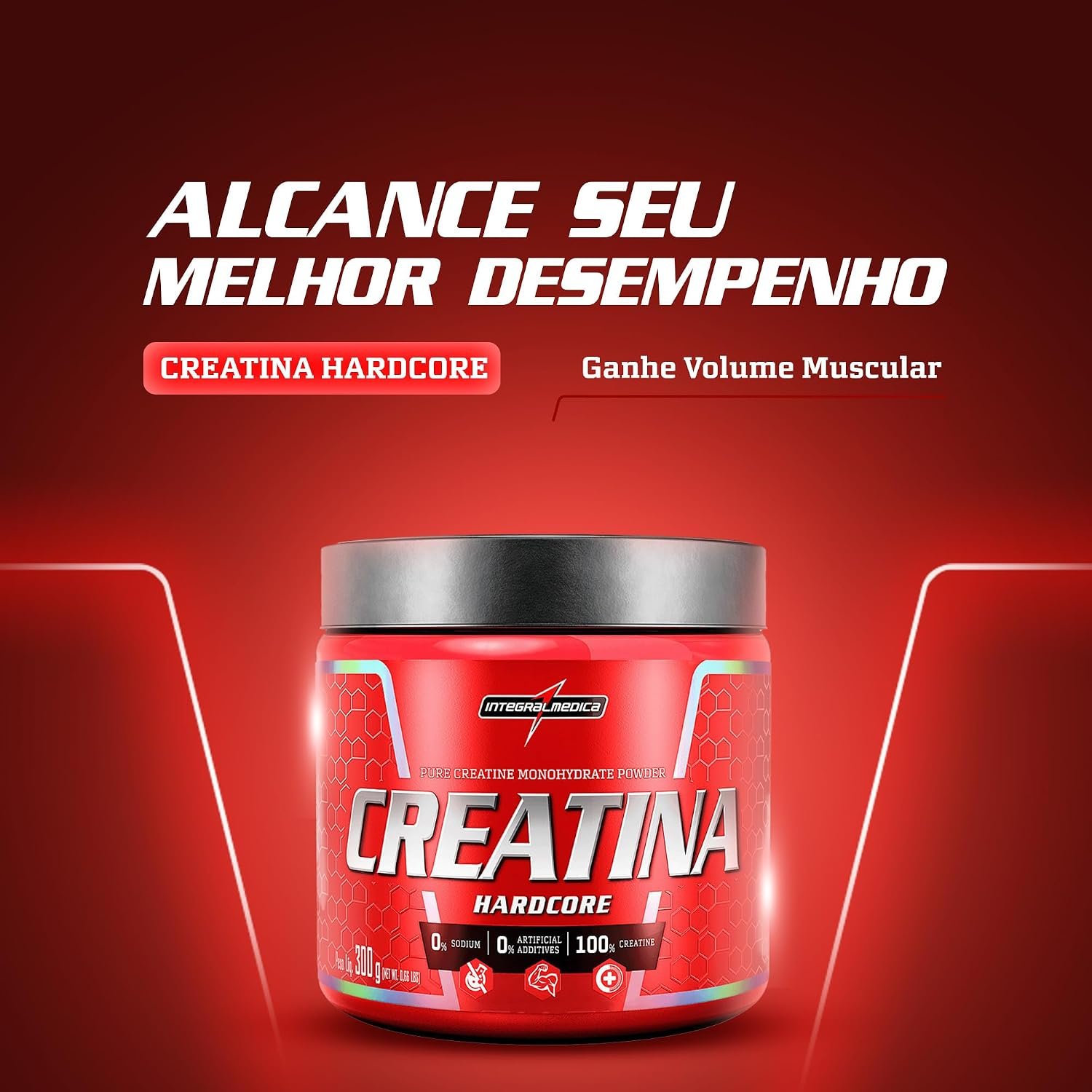 CREATINA INTEGRALMÉDICA MONOHIDRATADA (PURA) - Imagem 2